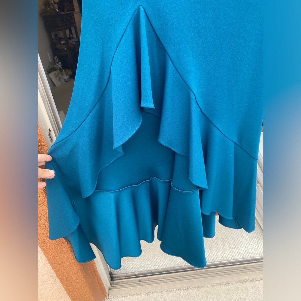 Vince Camuto Teal Formal Dress, Brand New with Tags, Size 6, (orig. $188) - Picture 3 of 4